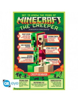 MINECRAFT - Poster "Creepy...