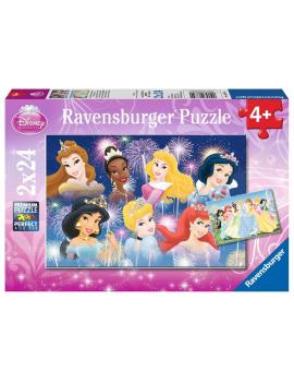 Puzzles 2x24 p - Les princesses réunies