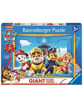 Puzzle Giant 24 p - L'équipe des chiots