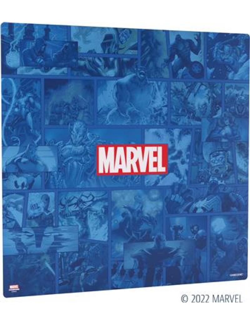 GG : MARVEL CHAMPIONS PLAYMAT XL MARVEL BLUE