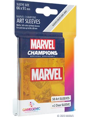 GG : 50 SLEEVES MARVEL CHAMPIONS MARVEL ORANGE