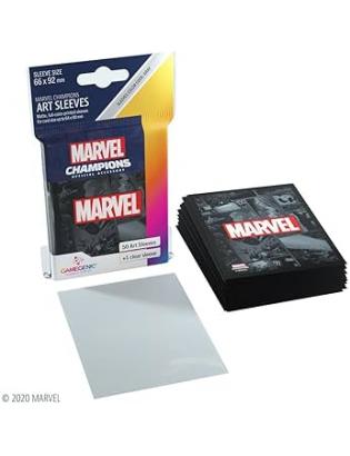 GG : 50 SLEEVES MARVEL CHAMPIONS MARVEL BLACK