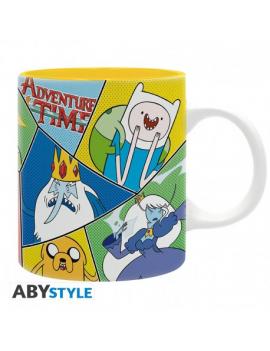 ADVENTURE TIME - Mug - 320 ml - Groupe de personnage