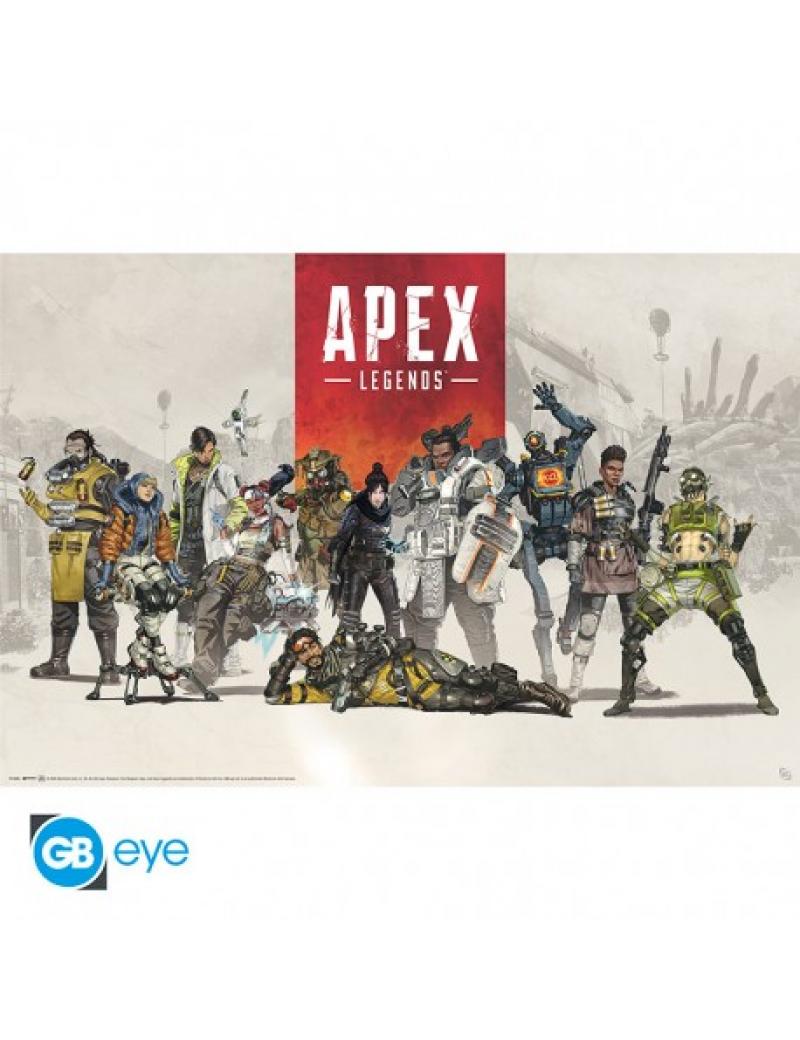 APEX LEGENDS - Poster Groupe roulé filmé (91.5x61)