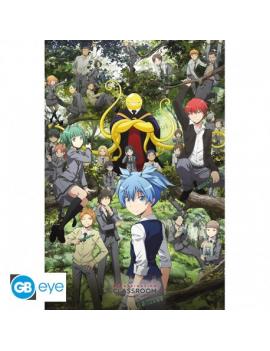 ASSASSINATION CLASSROOM - Poster Groupe forêt roulé filmé (91.5x61)