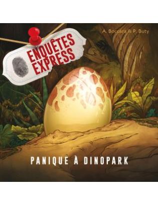 Enquêtes Express : Panique à Dinopark Enquêtes Express : Panique à Dinopark