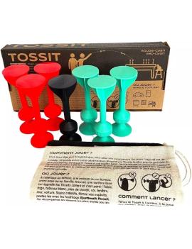 TOSSIT ROUGE-CYAN
