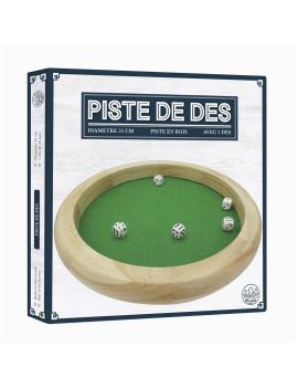 PISTE 35CM BOIS AVEC 5 DES