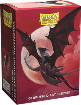 100 Brushed art sleeves : Valentines 2024