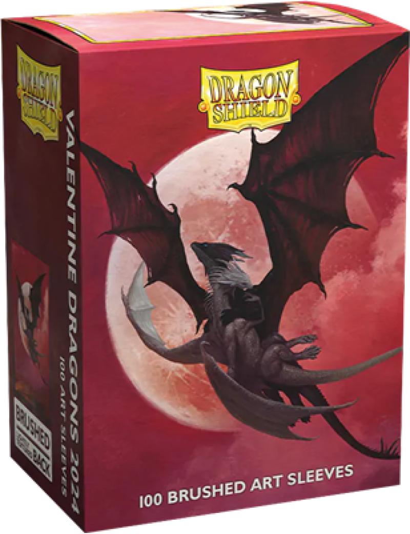 100 Brushed art sleeves : Valentines 2024