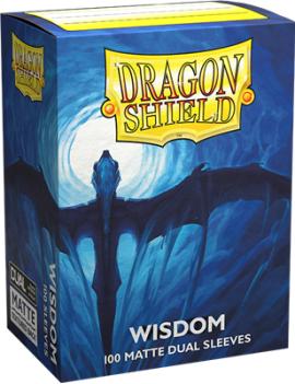 100 DRAGON SHIELD DUAL MATTE - WISDOM