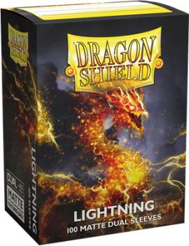 100 DRAGON SHIELD DUAL MATTE : LIGHTNING AILIA 