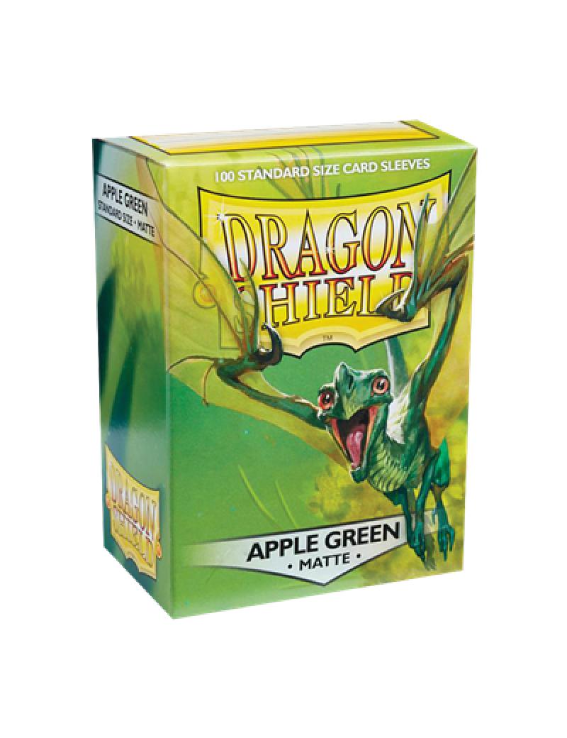 100 DRAGON SHIELD MATTE : APPLE GREEN 
