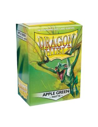 100 DRAGON SHIELD MATTE : APPLE GREEN 