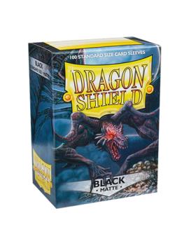 100 DRAGON SHIELD MATTE : BLACK 