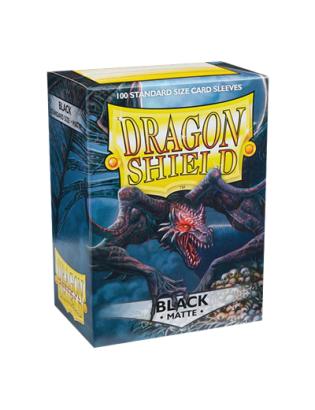 100 DRAGON SHIELD MATTE : BLACK 