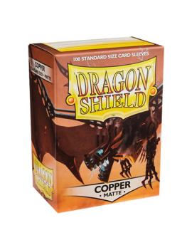 100 DRAGON SHIELD MATTE : COPPER 