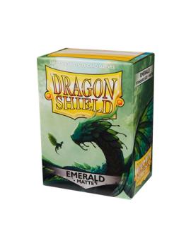 100 DRAGON SHIELD MATTE : EMERALD