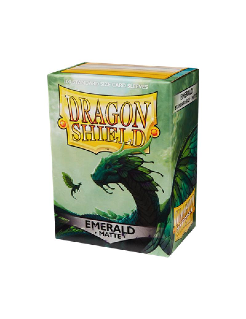 100 DRAGON SHIELD MATTE : EMERALD