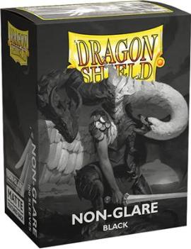 100 DRAGON SHIELD MATTE : NON GLARE BLACK 