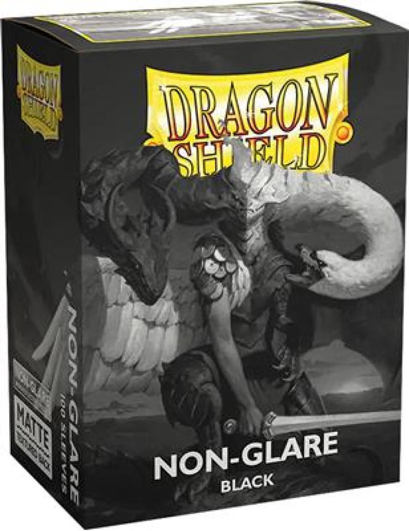 100 DRAGON SHIELD MATTE : NON GLARE BLACK 