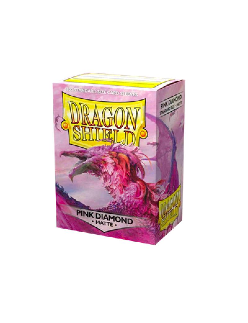 100 DRAGON SHIELD MATTE : PINK DIAMOND 