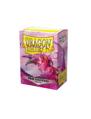 100 DRAGON SHIELD MATTE : PINK DIAMOND 