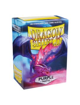 100 Dragon Shield Matte : Purple 