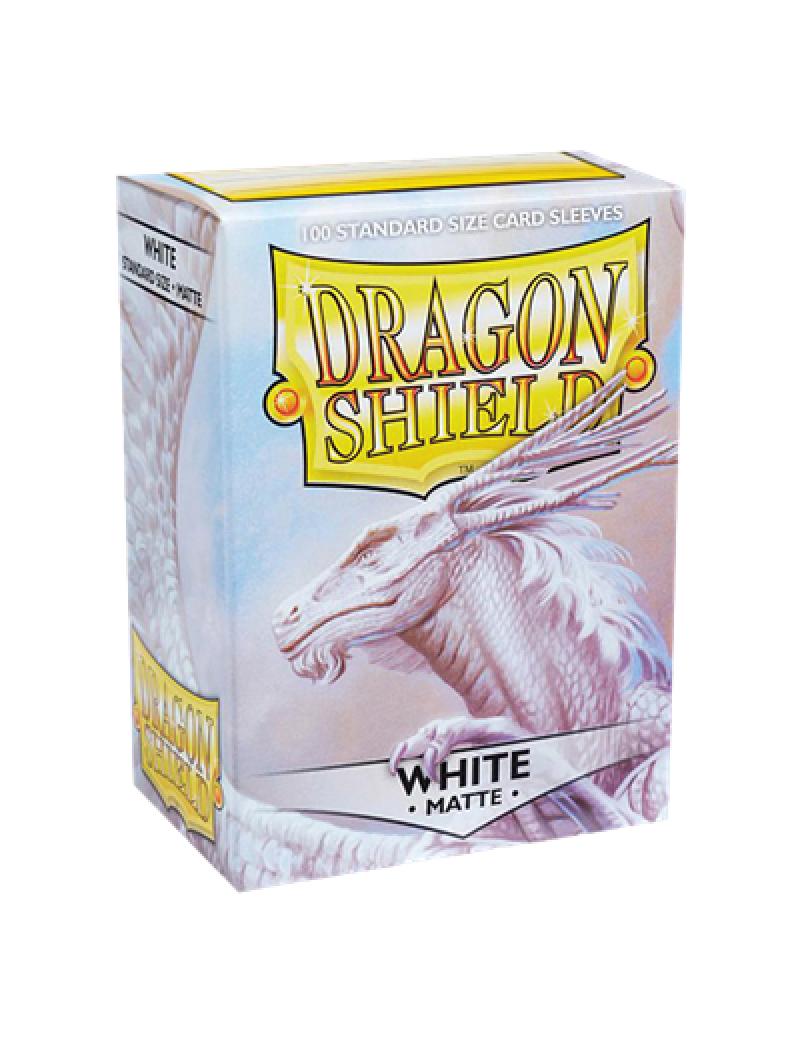 100 Dragon Shield Matte : White