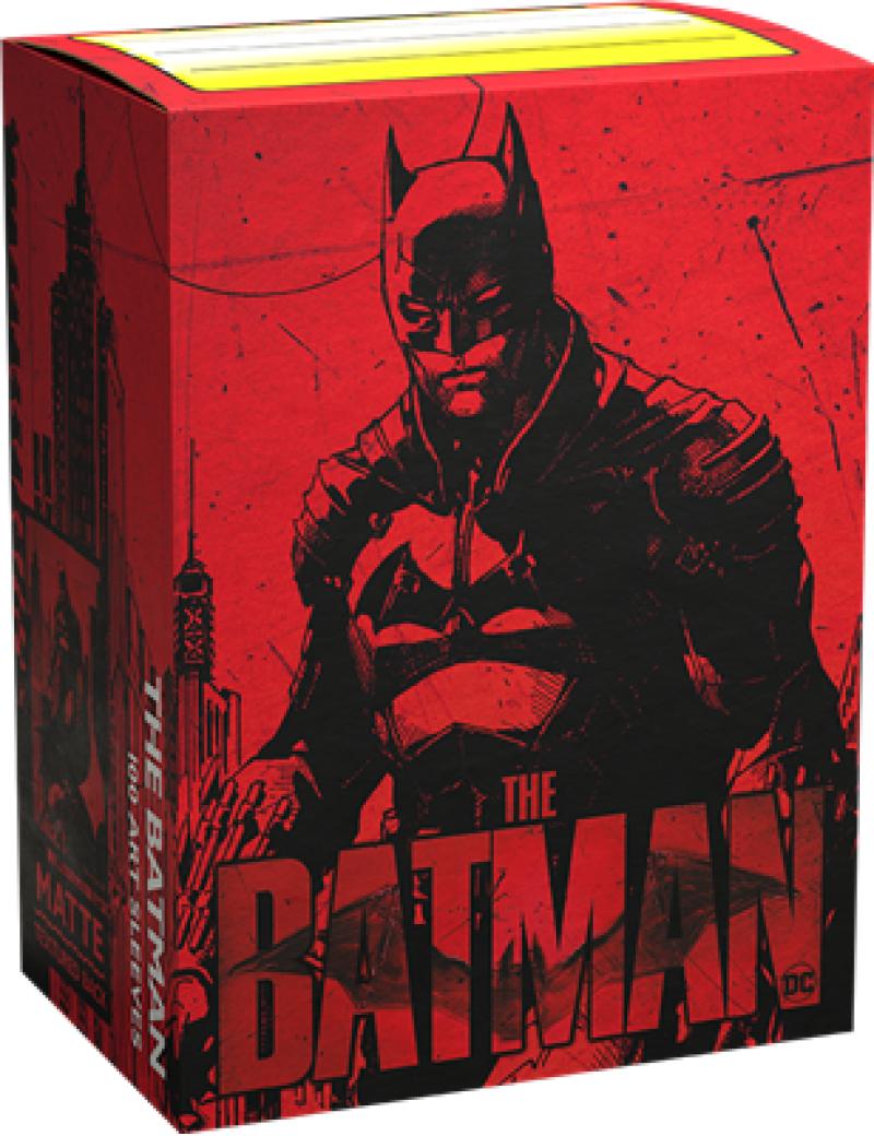 100 The Batman Matte Black Art Sleeves