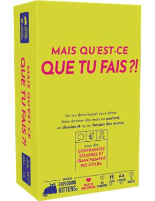 Mais qu’est-ce que tu fais ? Mais qu’est-ce que tu fais ?