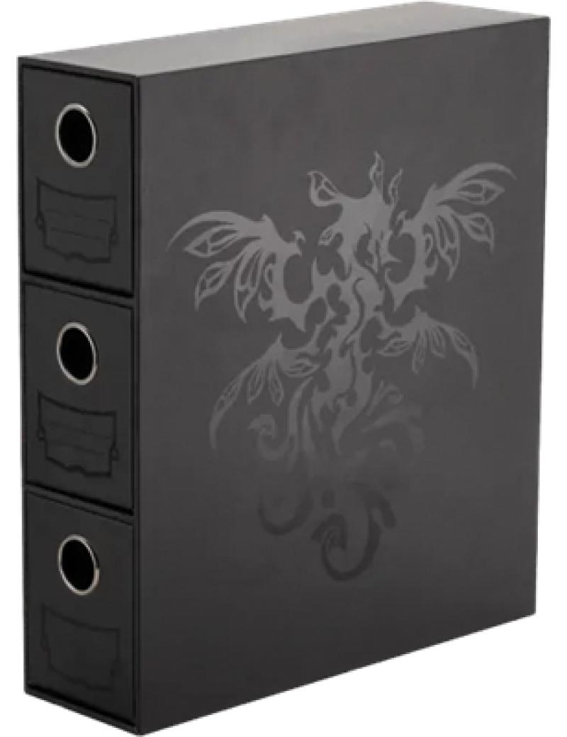 DRAGON SHIELD : FORTRESS CARD DRAWERS BLACK