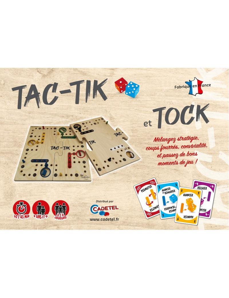 JEU DU TAC-TIK POUR 2 A 6 JOUEURS