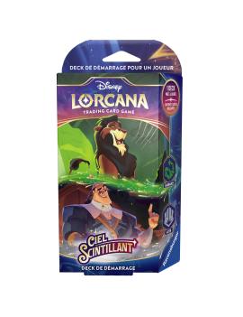 DISNEY LORCANA 5ÈME CHAPITRE - DECK DE DÉMARRAGE SCAR ET KRONK