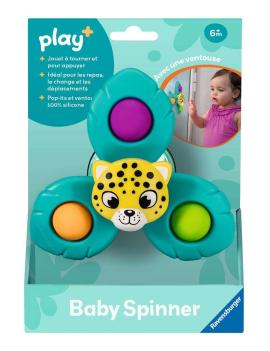 Play+ Baby Spinner léopard