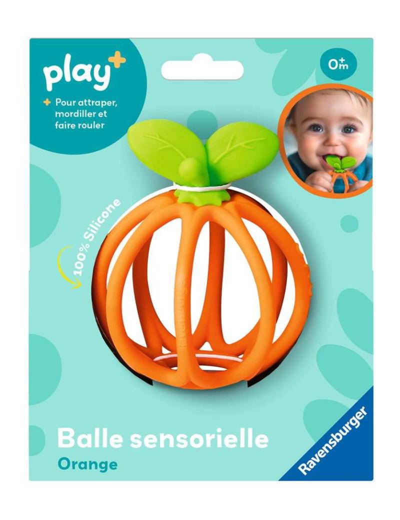 Play+ Balle sensorielle: Orange