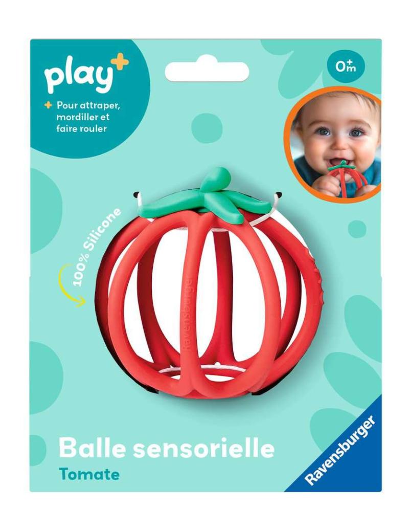 Play+ Balle sensorielle: Tomate