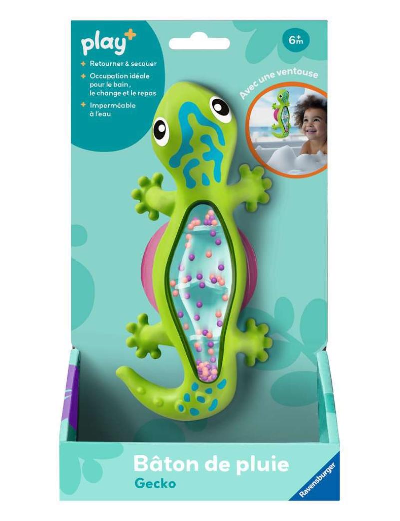 Play+ Bâton de pluie gecko