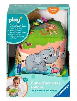 Play+ Cube d'activités sonore: les anima