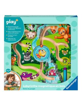 Play+ Labyrinthe magnétique en bois: Dan