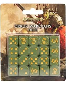 AGE OF SIGMAR : ORRUK WARCLANS DICE