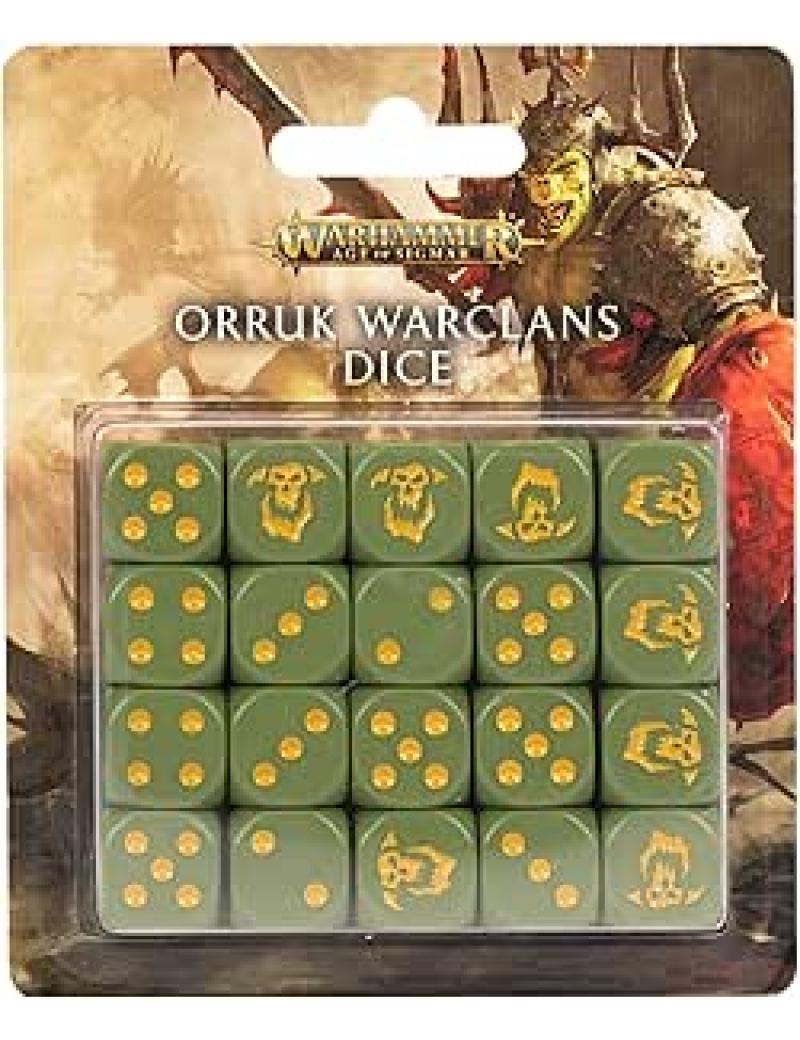 AGE OF SIGMAR : ORRUK WARCLANS DICE