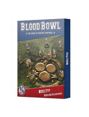 BLOOD BOWL: NURGLE TEAM PITCH ET DUGOUTS