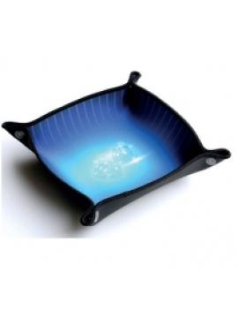 PISTE DE DÉS BLEU 21x21cm