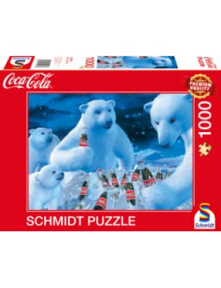 PUZZLE 1000 PCS - COCA COLA OURS POLAIRES