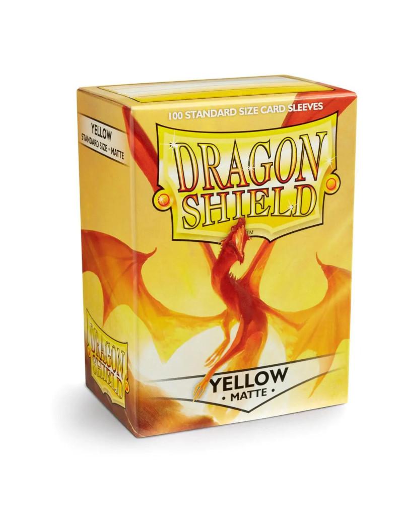 Dragon Shield - Standard Sleeves - Matte Yellow