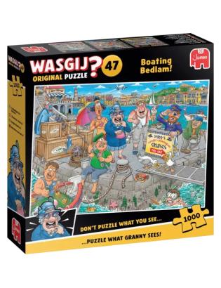 Wasgij Original 47 - 1000 Pcs - Le Radeau À La Dérive