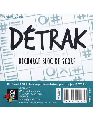 Détrak - Bloc de Score Recharge