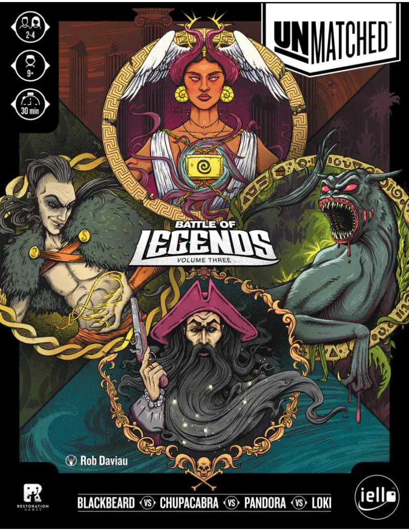 UNMATCHED : Combats de légendes Vol.3