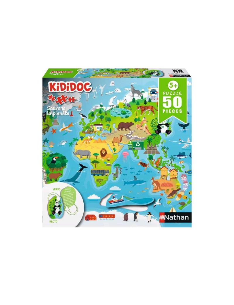 Puzzle Kididoc - Sauvons la planète